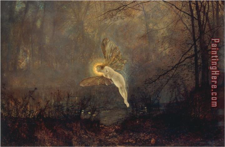 John Atkinson Grimshaw Midsummer Night Or Iris 1876